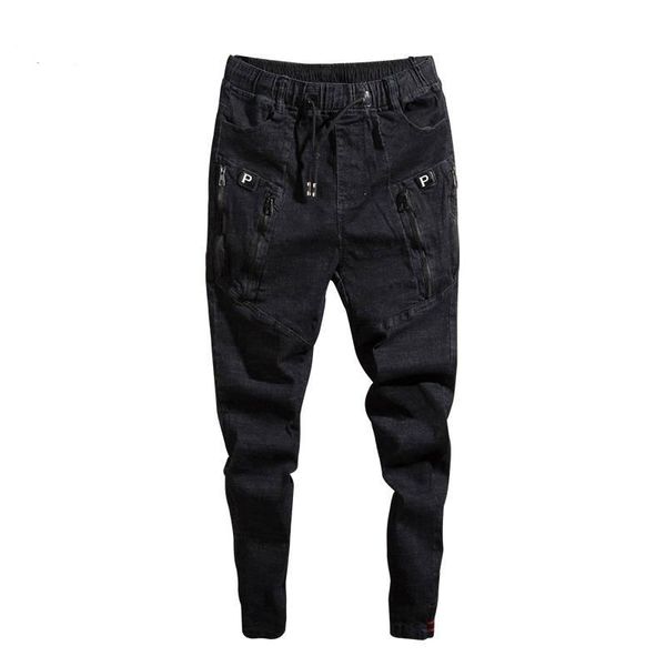 mens fashion trend stretchy harem jeans drawstring comfy ripped distressed patchwork cuffed denim joggers male denim pants, Blue
mens fashion trend stretchy harem jeans drawstring comfy ripped distressed patchwork cuffed denim joggers male denim pants, Blue