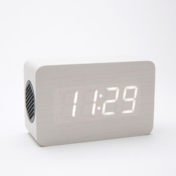 student electronic alarm clock luminous mute voice-activated sound multifunctional led wood clock bluetooth speaker
student electronic alarm clock luminous mute voice-activated sound multifunctional led wood clock bluetooth speaker