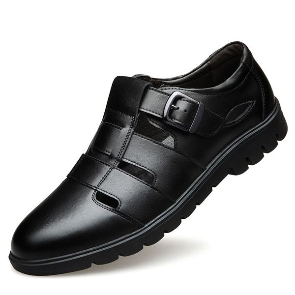 2020 new fashion shoes men's sandals for men hollow breathable men sandals leather set foot men's summer shoes, Black
2020 new fashion shoes men's sandals for men hollow breathable men sandals leather set foot men's summer shoes, Black