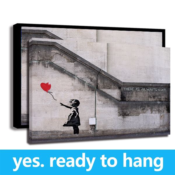 frame canvas hd print for home decor room wall art banksy girl wall pictures for living room home decor - ready to hang - framed
frame canvas hd print for home decor room wall art banksy girl wall pictures for living room home decor - ready to hang - framed