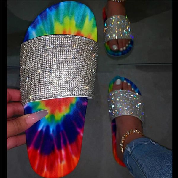 rhinestone women slippers flip flop summer flat non-slip crystal diamond bling ladies sandals casual beach slides slippers woman, Black
rhinestone women slippers flip flop summer flat non-slip crystal diamond bling ladies sandals casual beach slides slippers woman, Black