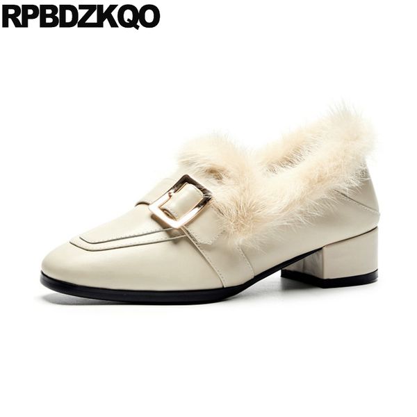 casual block thick fur genuine leather square toe metal 2019 ladies low heels shoes chunky fashion size 4 34 pumps korean, Black
casual block thick fur genuine leather square toe metal 2019 ladies low heels shoes chunky fashion size 4 34 pumps korean, Black