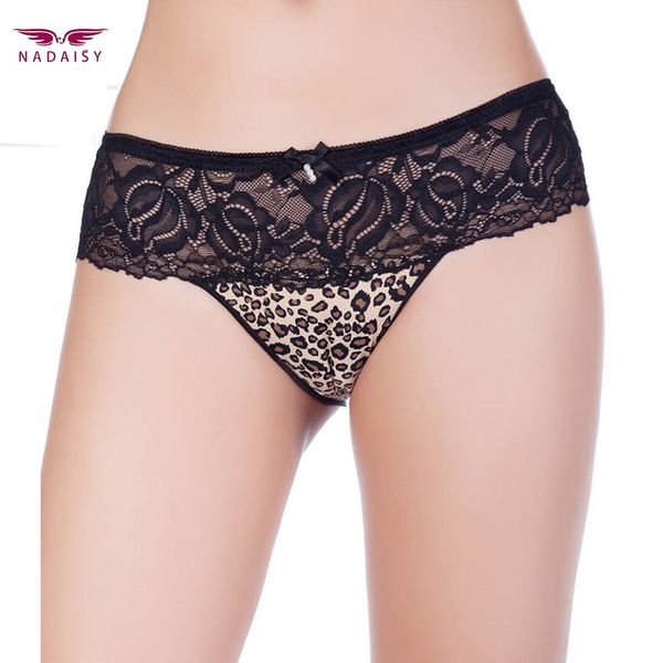 nadaisy women lace underwear leopard print bandage spandex mesh briefs red black panties embroidery erotic intimate lingeri, Black;pink
nadaisy women lace underwear leopard print bandage spandex mesh briefs red black panties embroidery erotic intimate lingeri, Black;pink