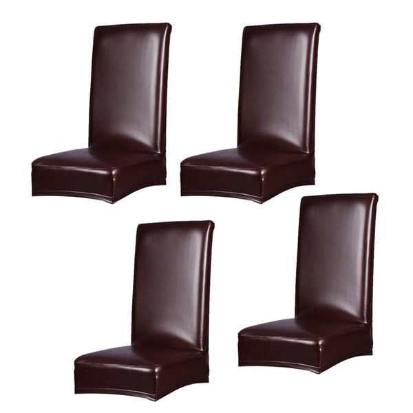 4pieces съемная stretch свадебный банкет стул обложка столовая сиденья обложка brown
4pieces съемная stretch свадебный банкет стул обложка столовая сиденья обложка brown