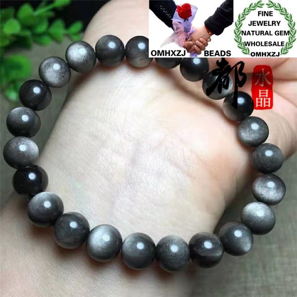 omhxzj wholesale zb397 6810121416mm fashion birthday party wedding gift natural stone fine silver obsidian round beads bracelets, Golden;silver
omhxzj wholesale zb397 6810121416mm fashion birthday party wedding gift natural stone fine silver obsidian round beads bracelets, Golden;silver