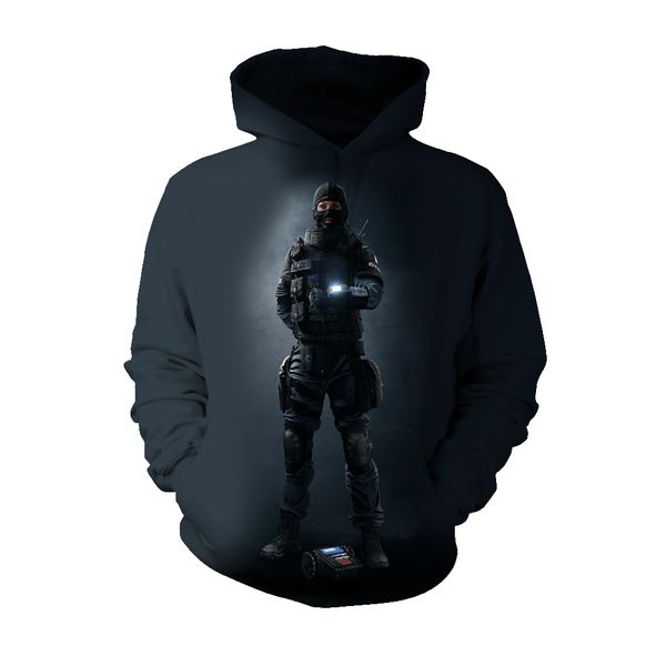 mr.q 2109 fashion brand rainbow six siege figure hoodie sweatshirt tom clancy's rainbow six siege clothing custom made jacket, Black
mr.q 2109 fashion brand rainbow six siege figure hoodie sweatshirt tom clancy's rainbow six siege clothing custom made jacket, Black