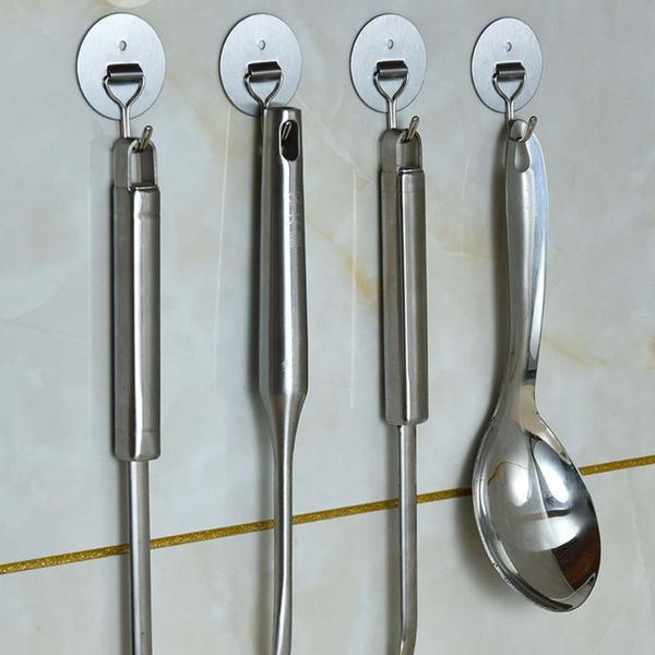 3/9/15pcs stainless steel seamless hook strong sticky home kitchen bathroom adhesive hook rt88
3/9/15pcs stainless steel seamless hook strong sticky home kitchen bathroom adhesive hook rt88