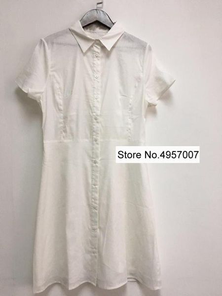 elfbop ladies white style stylish shirtdress - women solid color short dress with shoet sleeve & lapel, White;black
elfbop ladies white style stylish shirtdress - women solid color short dress with shoet sleeve & lapel, White;black