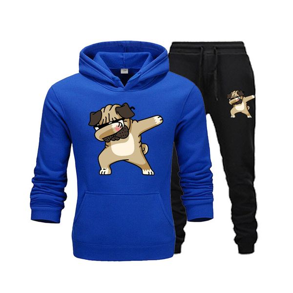 hip hop dog смешной печати толстовка мужского set fashion casual streetwear животные полного человек зимний костюмы фитнес sweatshirtpants, Gray
hip hop dog смешной печати толстовка мужского set fashion casual streetwear животные полного человек зимний костюмы фитнес sweatshirtpants, Gray