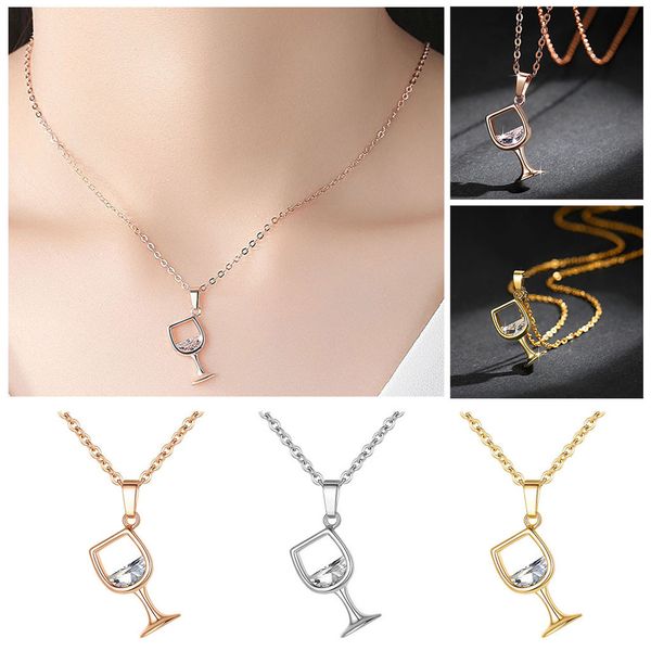 women wine glass pendant personalized gold silver zirconia long chain necklace jewelry women charms gift chain 2019 fashion new
women wine glass pendant personalized gold silver zirconia long chain necklace jewelry women charms gift chain 2019 fashion new