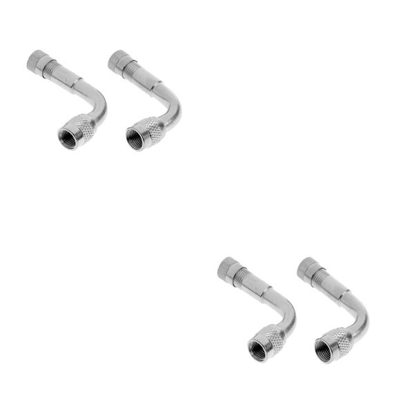 4 pieces tyre valve extension 90 degree adaptor car motorcycle tire wheel stem extender
4 pieces tyre valve extension 90 degree adaptor car motorcycle tire wheel stem extender
