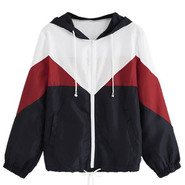 2018 women's long sleeve splice color irregular hooded cardigan windbreaker coat for ladies plus size femme coat, Tan;black
2018 women's long sleeve splice color irregular hooded cardigan windbreaker coat for ladies plus size femme coat, Tan;black