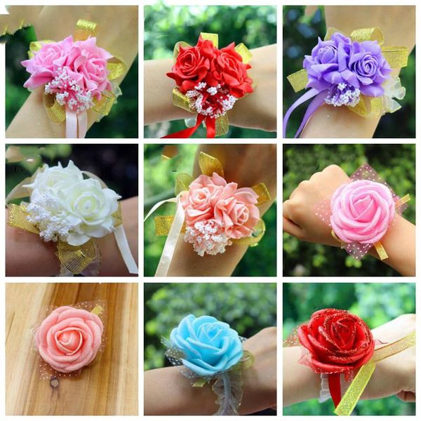 new artificial flowers wedding decorations bridal hand flower bridesmaids sisters wrist corsage foam rose simulation fake flowers ysy346-l
new artificial flowers wedding decorations bridal hand flower bridesmaids sisters wrist corsage foam rose simulation fake flowers ysy346-l