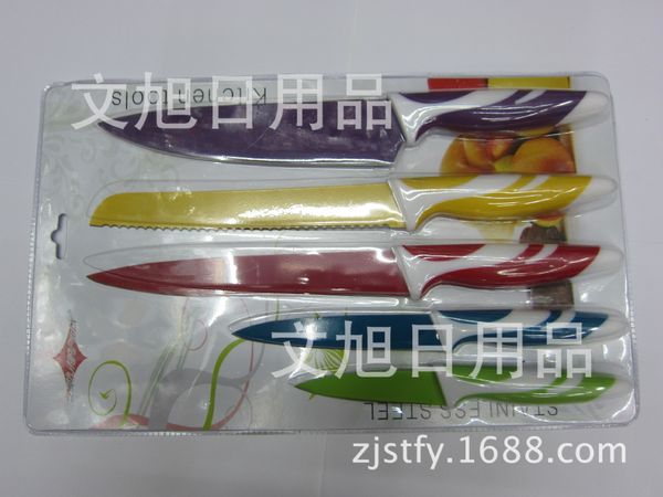 spot supplies double blister bring paper card packing 5pc spray color handle knife no sticky knife colour knife
spot supplies double blister bring paper card packing 5pc spray color handle knife no sticky knife colour knife