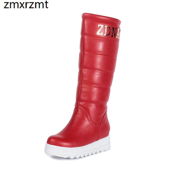 2019 women mid calf elegant snow boots 5.5cm high heel women shoes to keep warmin winter party shoes large size 34-40, Black
2019 women mid calf elegant snow boots 5.5cm high heel women shoes to keep warmin winter party shoes large size 34-40, Black