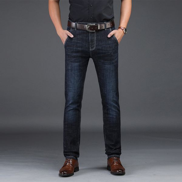 shuyanly 2019 spring new men's jeans men's pants fashion comfortable stretch straight black blue trousers casual trousers
shuyanly 2019 spring new men's jeans men's pants fashion comfortable stretch straight black blue trousers casual trousers