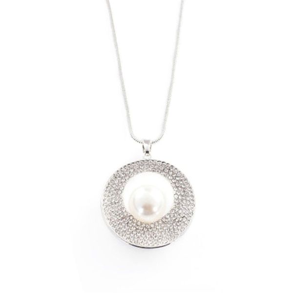 fashion women long adjustable artificial pearl necklace pendant sweater chain jewelry gift, Silver
fashion women long adjustable artificial pearl necklace pendant sweater chain jewelry gift, Silver