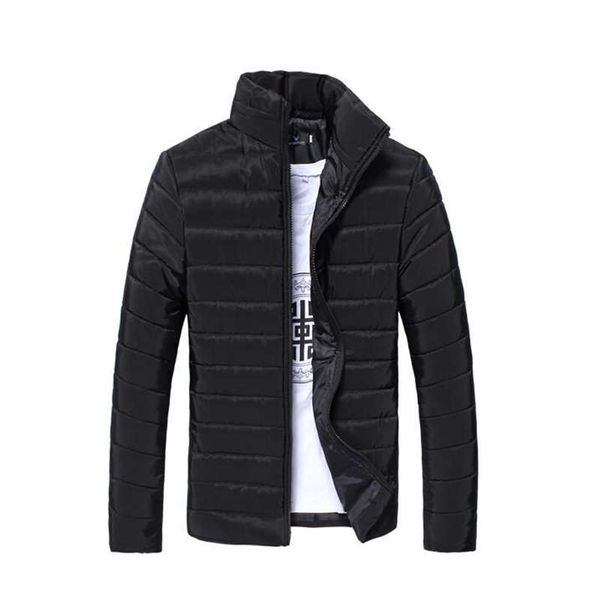 brand men's coat cotton thick winter coat men's warm jacket solid color collar zipper thick jacket cotton cloth, Black
brand men's coat cotton thick winter coat men's warm jacket solid color collar zipper thick jacket cotton cloth, Black