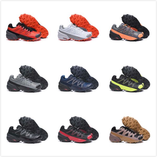 2020 new speed cross 5s outdoor casual shoes for men black white breathable athletics shoes men sports size 40-46