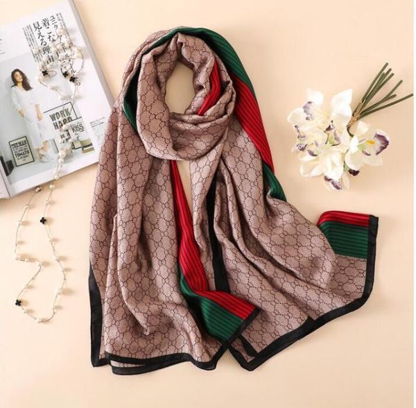fashion autumn and winter brand silk scarves timeless classic, super long shawl fashion women's soft silk scarves size 180*70, Blue;gray
fashion autumn and winter brand silk scarves timeless classic, super long shawl fashion women's soft silk scarves size 180*70, Blue;gray