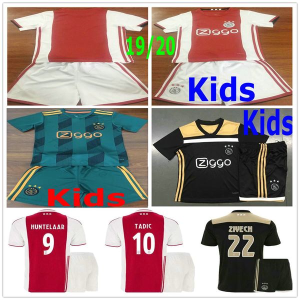19 20 kids ajax fc soccer jerseys de ligt van de beek tadic ziyech huntelaar dolberg neres de jong younes custom youth football shirt kit, Black;yellow
19 20 kids ajax fc soccer jerseys de ligt van de beek tadic ziyech huntelaar dolberg neres de jong younes custom youth football shirt kit, Black;yellow