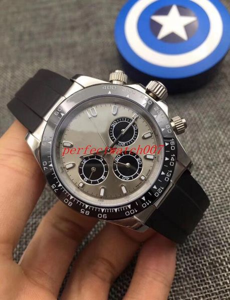 топ высокое качество 40 мм керамический безель 116506 116500 нет хронограф азия eta 2813 механизм резиновые автоматические мужские часы, Slivery;brown
топ высокое качество 40 мм керамический безель 116506 116500 нет хронограф азия eta 2813 механизм резиновые автоматические мужские часы, Slivery;brown