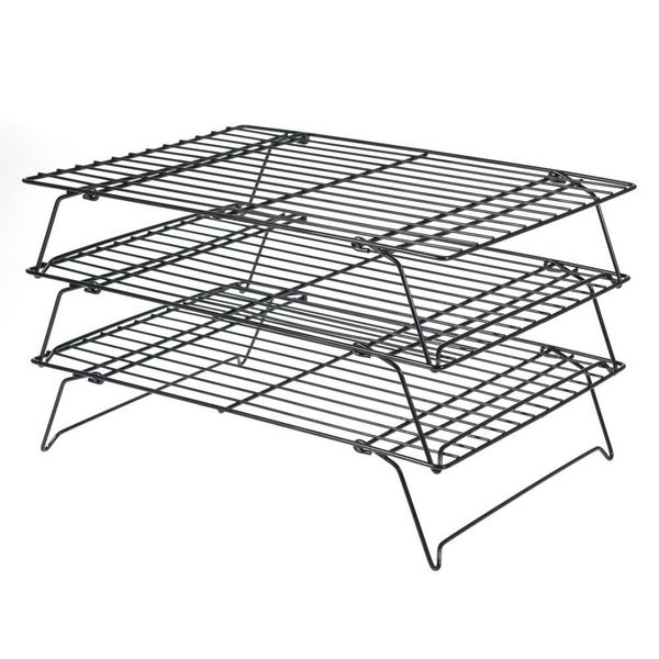 3-tier cooling rack 3-tier cooling rack folding snack cake bread cookies cool on rack kitchen tool
3-tier cooling rack 3-tier cooling rack folding snack cake bread cookies cool on rack kitchen tool