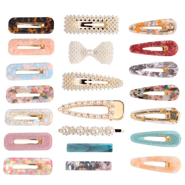 21 pieces acetate plate hair barrettes clips pearls hair clips geometric clip hairpins for women, Golden;white
21 pieces acetate plate hair barrettes clips pearls hair clips geometric clip hairpins for women, Golden;white