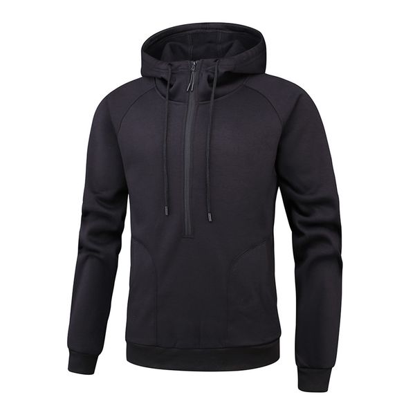 feitong solid hoodies sweatshirt men's fashion casual trendy 2019 autumn hooded sweatshirts, Black
feitong solid hoodies sweatshirt men's fashion casual trendy 2019 autumn hooded sweatshirts, Black