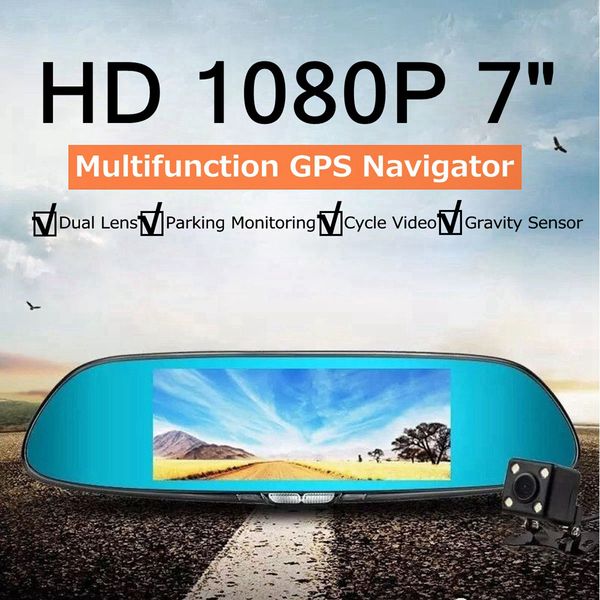 7 inch high-definition touch large screen 1080p front and rear double recording recorder car camera dvr cam dash white full hd
7 inch high-definition touch large screen 1080p front and rear double recording recorder car camera dvr cam dash white full hd