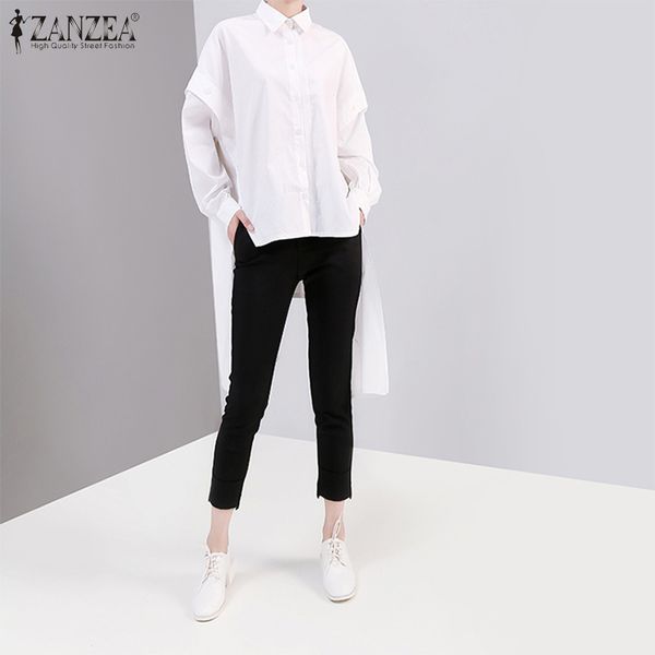 к.т. женщины нагрудные с длинным рукавом асимметричная hem shirt spring твердые кнопки блуза повседневный сыпучие blusas столешницей tt, White
к.т. женщины нагрудные с длинным рукавом асимметричная hem shirt spring твердые кнопки блуза повседневный сыпучие blusas столешницей tt, White
