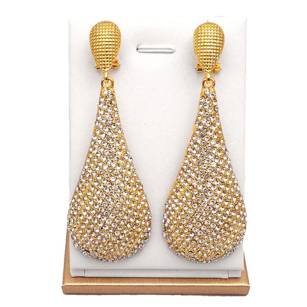 crystal gold stud earring pendant new design women dangle earring drop earrings, Silver
crystal gold stud earring pendant new design women dangle earring drop earrings, Silver