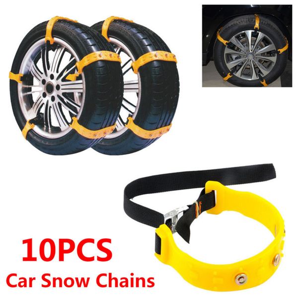 10x 145-275cm universial car snow chains wheel tyre tire anti-skid chains winter use tpu thickened tendon vehicle off-road suv
10x 145-275cm universial car snow chains wheel tyre tire anti-skid chains winter use tpu thickened tendon vehicle off-road suv
