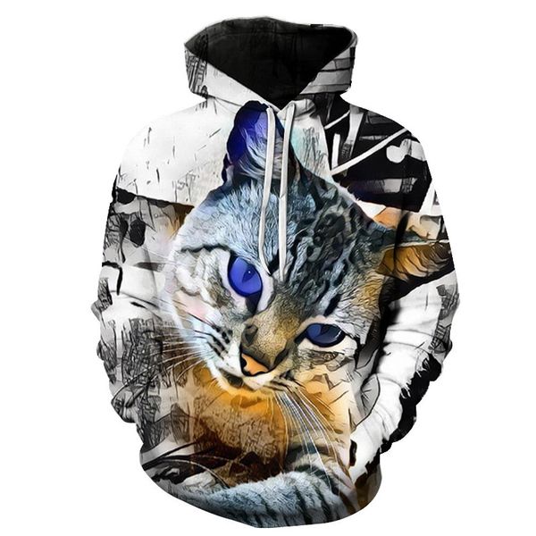 cute cat print hoodie, men's and women's hoodie brand sweatshirt boy jacket pullover fashionable tracksuit jacket, Black
cute cat print hoodie, men's and women's hoodie brand sweatshirt boy jacket pullover fashionable tracksuit jacket, Black