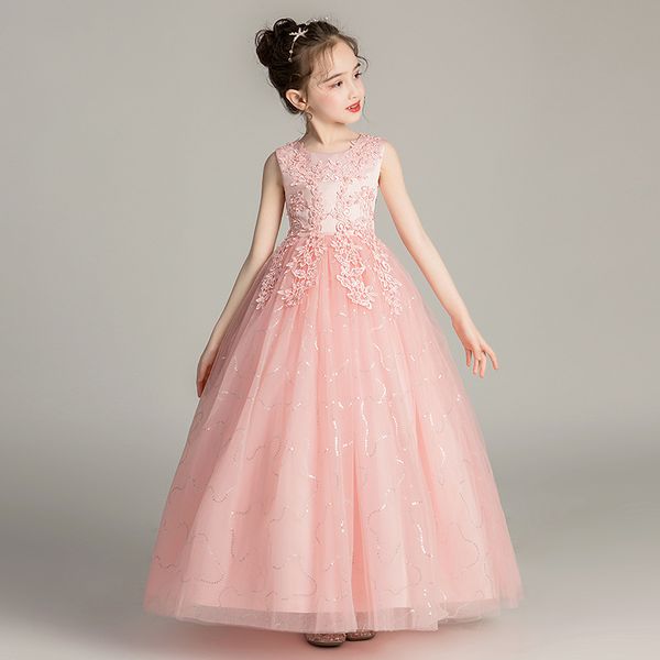 retail baby girls dress flower appliqued long mesh wedding dress kids floral embroidered princess evening skirts children boutique clothing, Red;yellow
retail baby girls dress flower appliqued long mesh wedding dress kids floral embroidered princess evening skirts children boutique clothing, Red;yellow