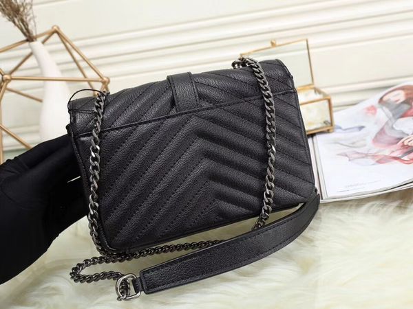 натуральная кожа сумка конструктора высокого качества черных цепи twill сумка конструктора женщины из натуральной кожи плеча сумки
натуральная кожа сумка конструктора высокого качества черных цепи twill сумка конструктора женщины из натуральной кожи плеча сумки