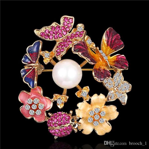 europe and the united states animal and plant series jewelry brooch butterfly wreath flower enamel pearl costume wedding brooch pins gifts, Gray
europe and the united states animal and plant series jewelry brooch butterfly wreath flower enamel pearl costume wedding brooch pins gifts, Gray