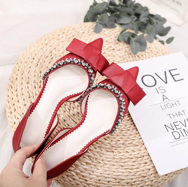 pointed bow lady flat shoes 2020 spring beaded decoration women flat-heeled shoes est brand rhinestone wedding shoes, Black
pointed bow lady flat shoes 2020 spring beaded decoration women flat-heeled shoes est brand rhinestone wedding shoes, Black