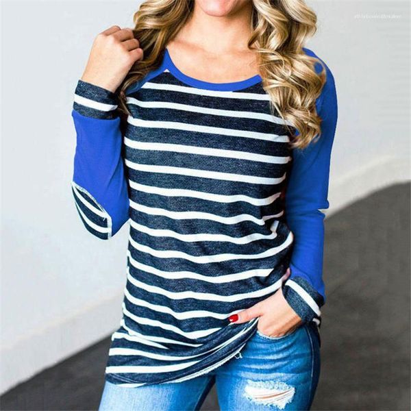 designer tshirts fashion slim crew neck pullover womens tees casual long sleeve females clothing striped panelled womens, White
designer tshirts fashion slim crew neck pullover womens tees casual long sleeve females clothing striped panelled womens, White