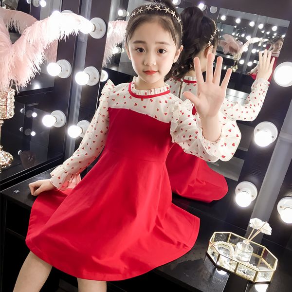 2020 children girls dresses long sleeve lace clothes spring autumn teenage clothing baby kids princess dress 2 3 5 6 7 8 9 years, Red;yellow
2020 children girls dresses long sleeve lace clothes spring autumn teenage clothing baby kids princess dress 2 3 5 6 7 8 9 years, Red;yellow