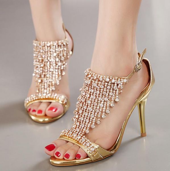 gold silver dance shoes crystal diamond wedding shoes shoes women high heel size 33 to 40, Black
gold silver dance shoes crystal diamond wedding shoes shoes women high heel size 33 to 40, Black