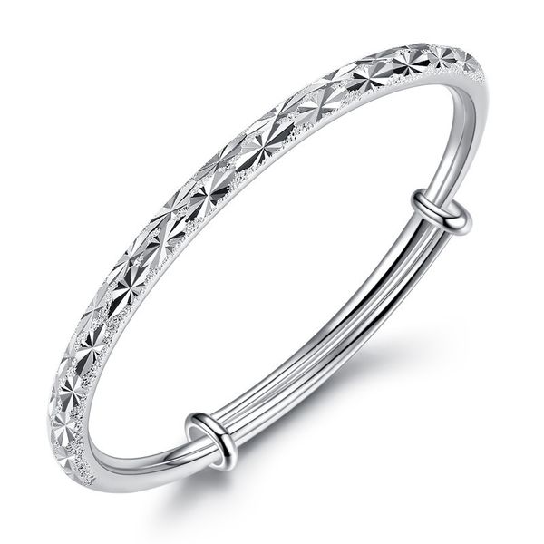 wholesale- full star 999 sterling silver bracelet woman starry silver bracelets silver jewelry push pull hand jewelry valentine's day g, Black
wholesale- full star 999 sterling silver bracelet woman starry silver bracelets silver jewelry push pull hand jewelry valentine's day g, Black