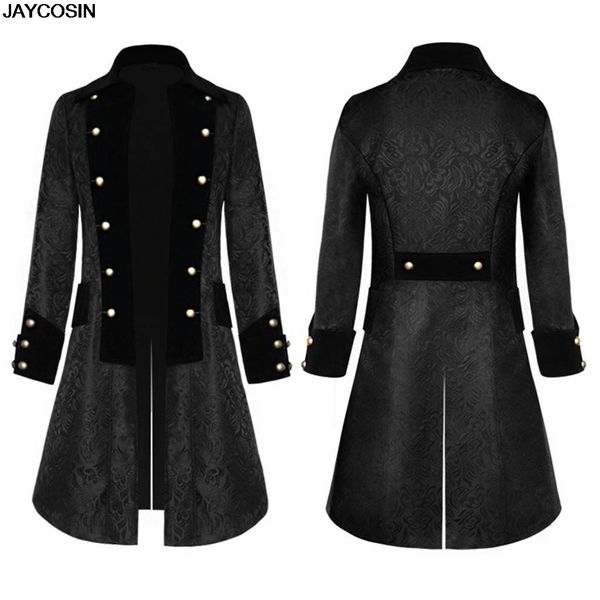 klv men jackets winter warm 2019 jackets fall women's coat tailcoat jacket gothic frock coat uniform costume praty outwear 9101, Black;brown
klv men jackets winter warm 2019 jackets fall women's coat tailcoat jacket gothic frock coat uniform costume praty outwear 9101, Black;brown
