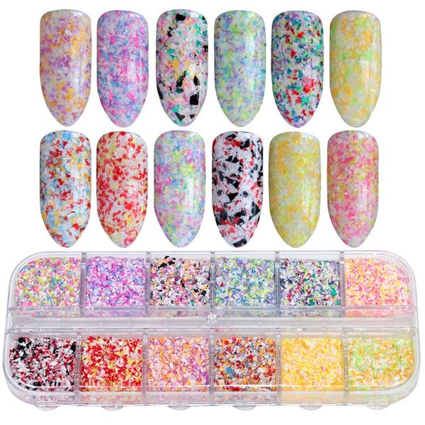 12 color/set 3d irregular nail sequins mixed flower color glitter powder for uv gel flakes nail art decoration, Silver;gold
12 color/set 3d irregular nail sequins mixed flower color glitter powder for uv gel flakes nail art decoration, Silver;gold