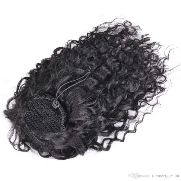 kinky curly pony tail extension human ponytail hair drawstring clip in claw wraps human hair ponytail, Black
kinky curly pony tail extension human ponytail hair drawstring clip in claw wraps human hair ponytail, Black