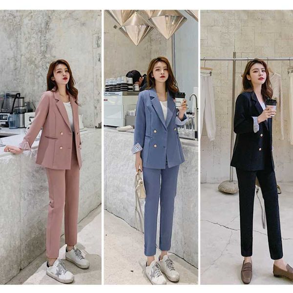new fashion spring summer women's fashion blazer slim pants two-piece set suits female, White;black
new fashion spring summer women's fashion blazer slim pants two-piece set suits female, White;black