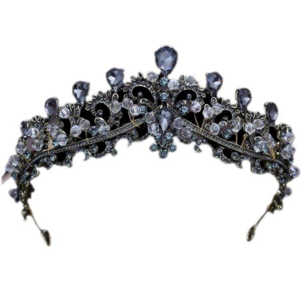 baroque black wedding tiara headband rhinestones bridal hair accessories vintage crowns bride diadem hair jewelry, Golden;white
baroque black wedding tiara headband rhinestones bridal hair accessories vintage crowns bride diadem hair jewelry, Golden;white