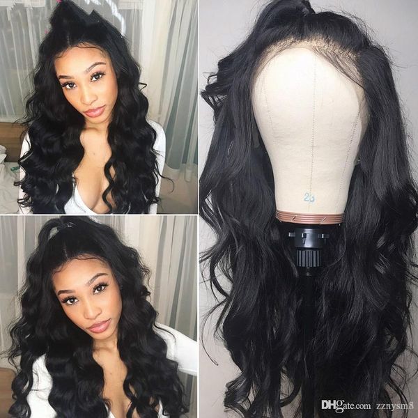 lace front human hair wigs pre plucked 250% density brazilian body wave wigs for women remy hair, Black
lace front human hair wigs pre plucked 250% density brazilian body wave wigs for women remy hair, Black