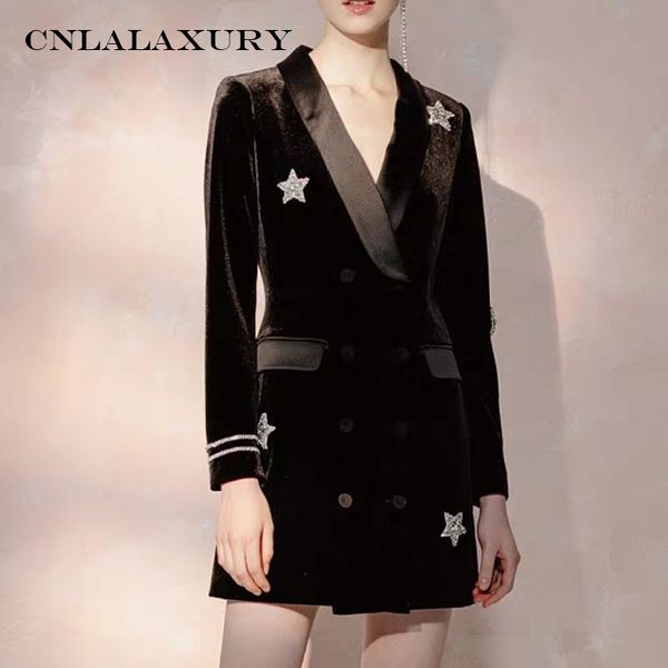 velvet blazer women winter star heavy diamonds jackte 2019 designer celebrity party fashion blazer coat, White;black
velvet blazer women winter star heavy diamonds jackte 2019 designer celebrity party fashion blazer coat, White;black