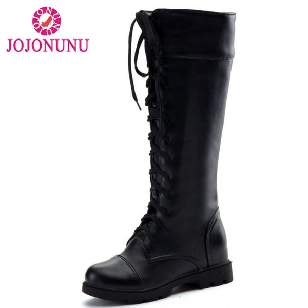fitwee new fashion women's boots lace up knee high boots women cool flats casual punk footwear shoes woman size 34-43, Black
fitwee new fashion women's boots lace up knee high boots women cool flats casual punk footwear shoes woman size 34-43, Black